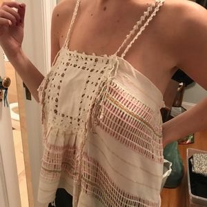 NEW ROMANTICS Boho Strap Top